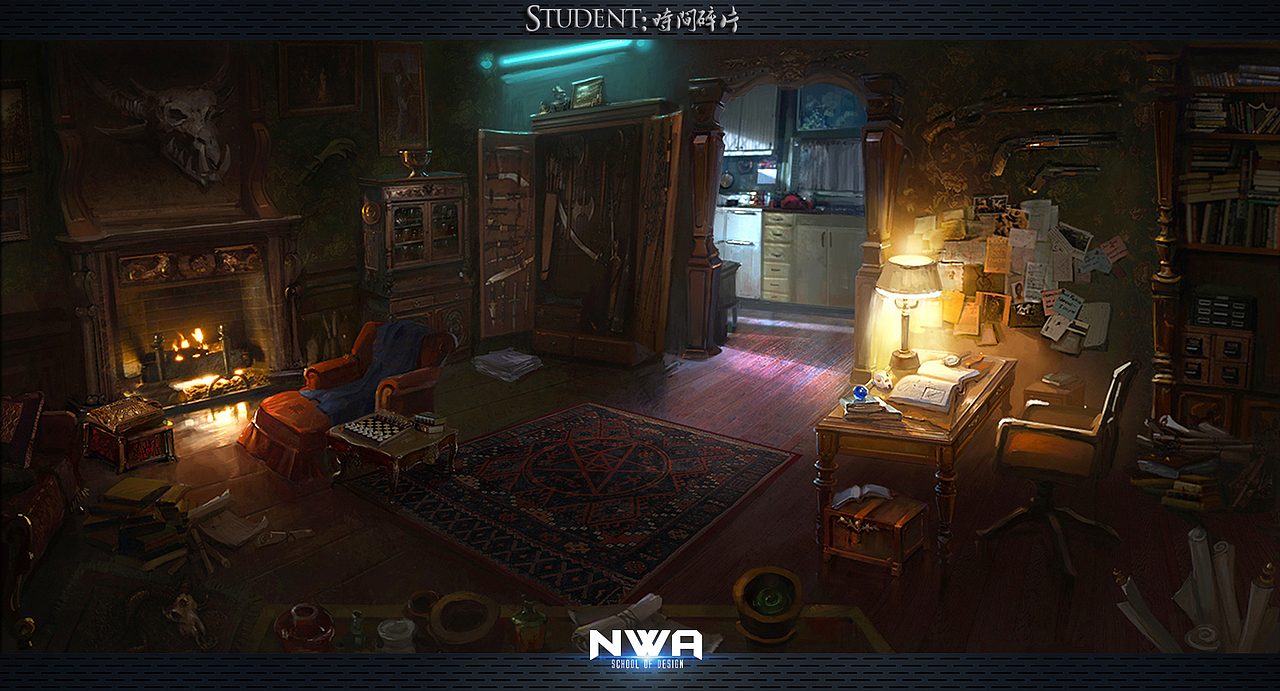 NWA守夜人第一期影视插画班 学员作品part3（图ZMTM4MTE1MjQ=） - 概念设定 - 站酷设计师QueenStudios原创素材 - 站酷ZCOOL