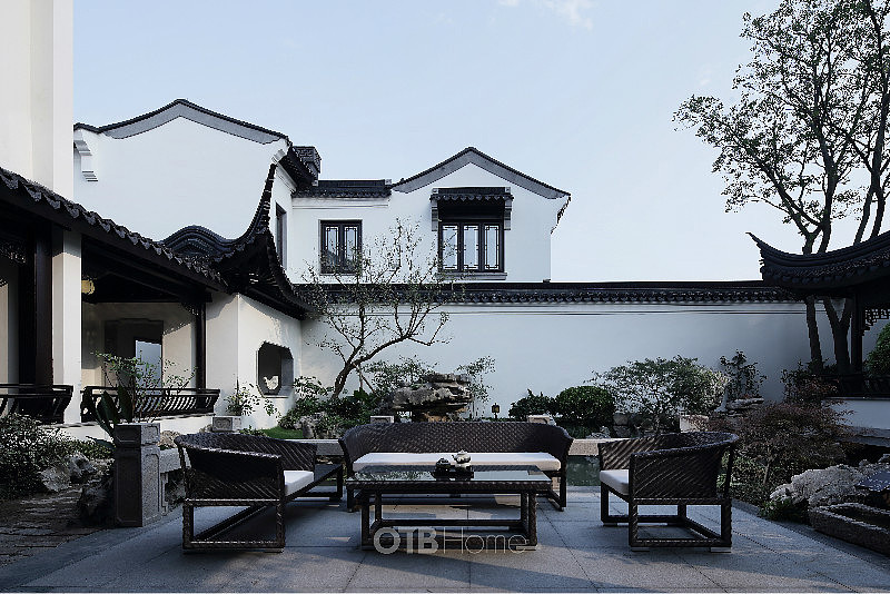 otbhome设计|绿城桃花源|新中式独栋别墅
