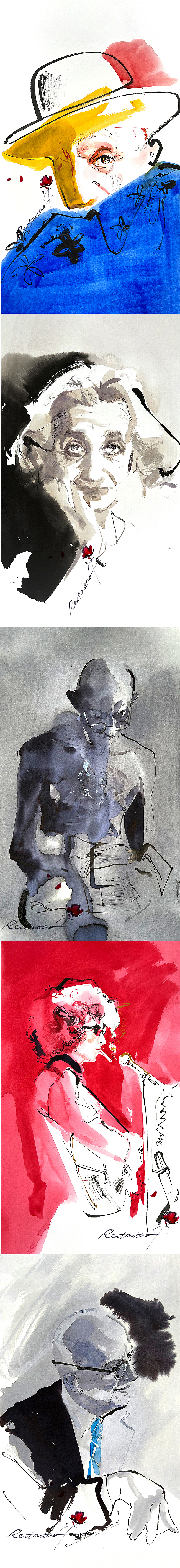 致敬自由的灵魂｜Think Different 2022（图ZMjg3NDkyODUy） - 商业插画 - 站酷设计师任桃桃原创素材 - 站酷ZCOOL