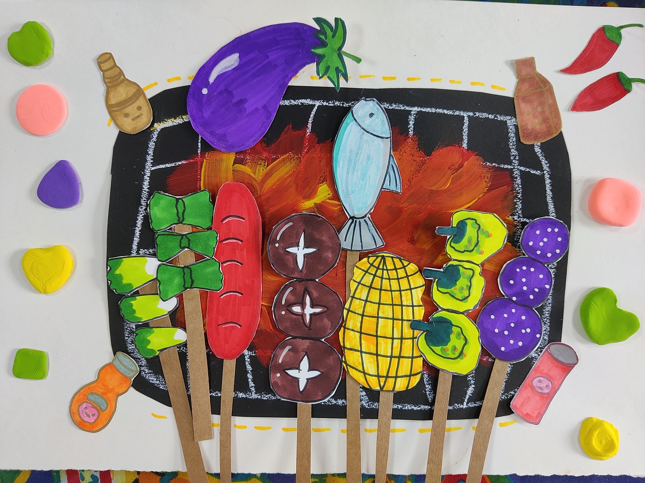 兒繪課效（圖ZMzEwMTY4ODg4） - 其他 - 站酷設(shè)計(jì)師鹽粒粒粒原創(chuàng)素材 - 站酷ZCOOL