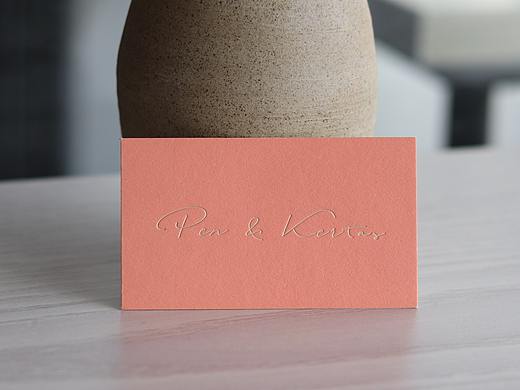 【温度名片】——满色系列名片展示