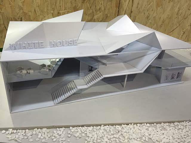 “白房子”画廊 展示空间设计（图ZMjIwODA2ODQ=） - 展陈设计 - 站酷设计师afraxixi原创素材 - 站酷ZCOOL