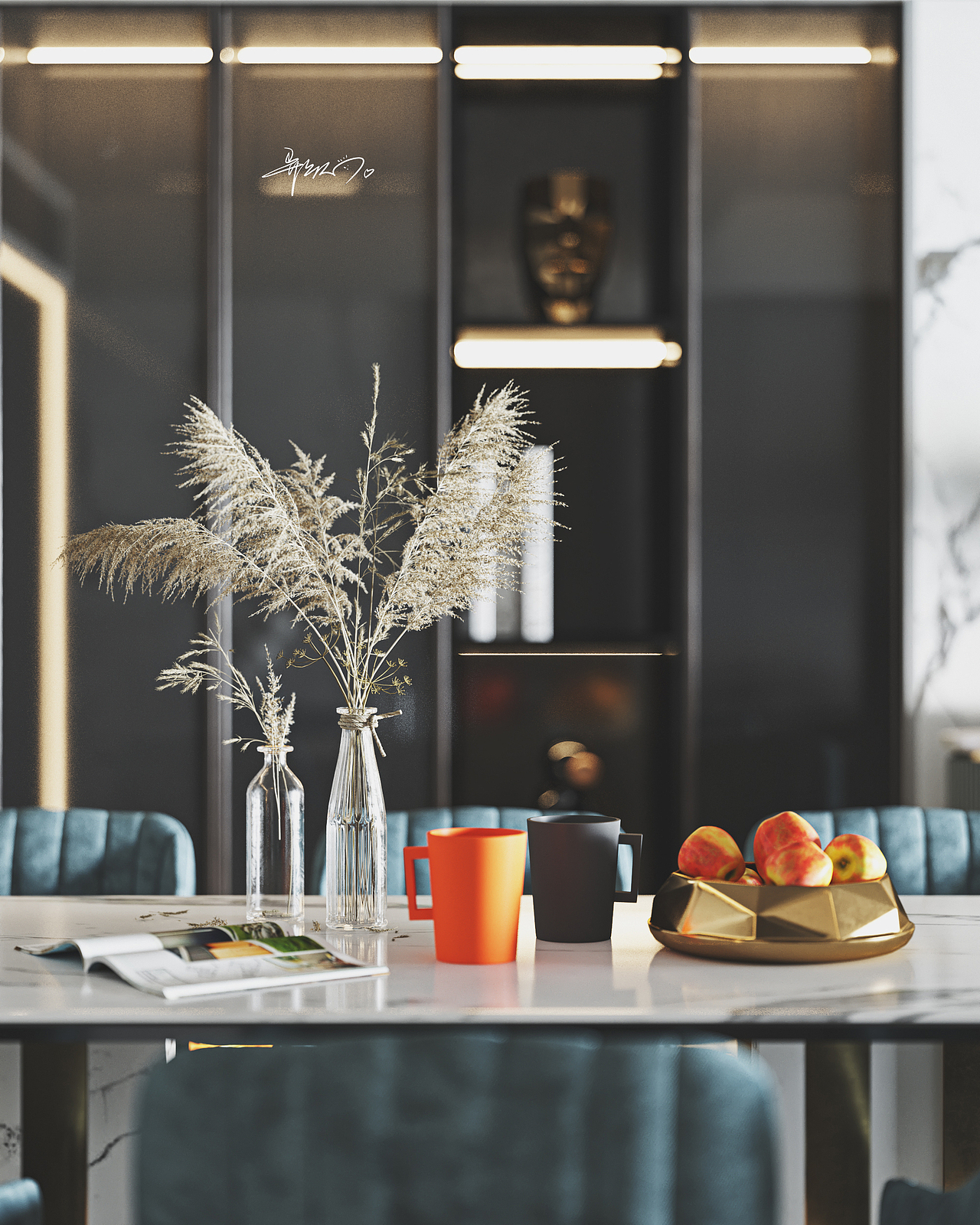 现代 新中式！（图ZMjEzNzE3NTQw） - 家装设计 - 站酷设计师异乡人y原创素材 - 站酷ZCOOL