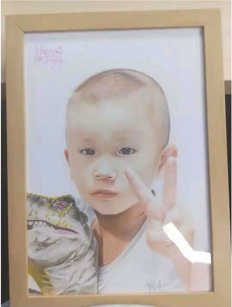 儿童宝贝彩铅圆珠笔画（图ZMTc1ODgwODEy） - 绘画 - 站酷设计师佳亮设计小陈原创素材 - 站酷ZCOOL