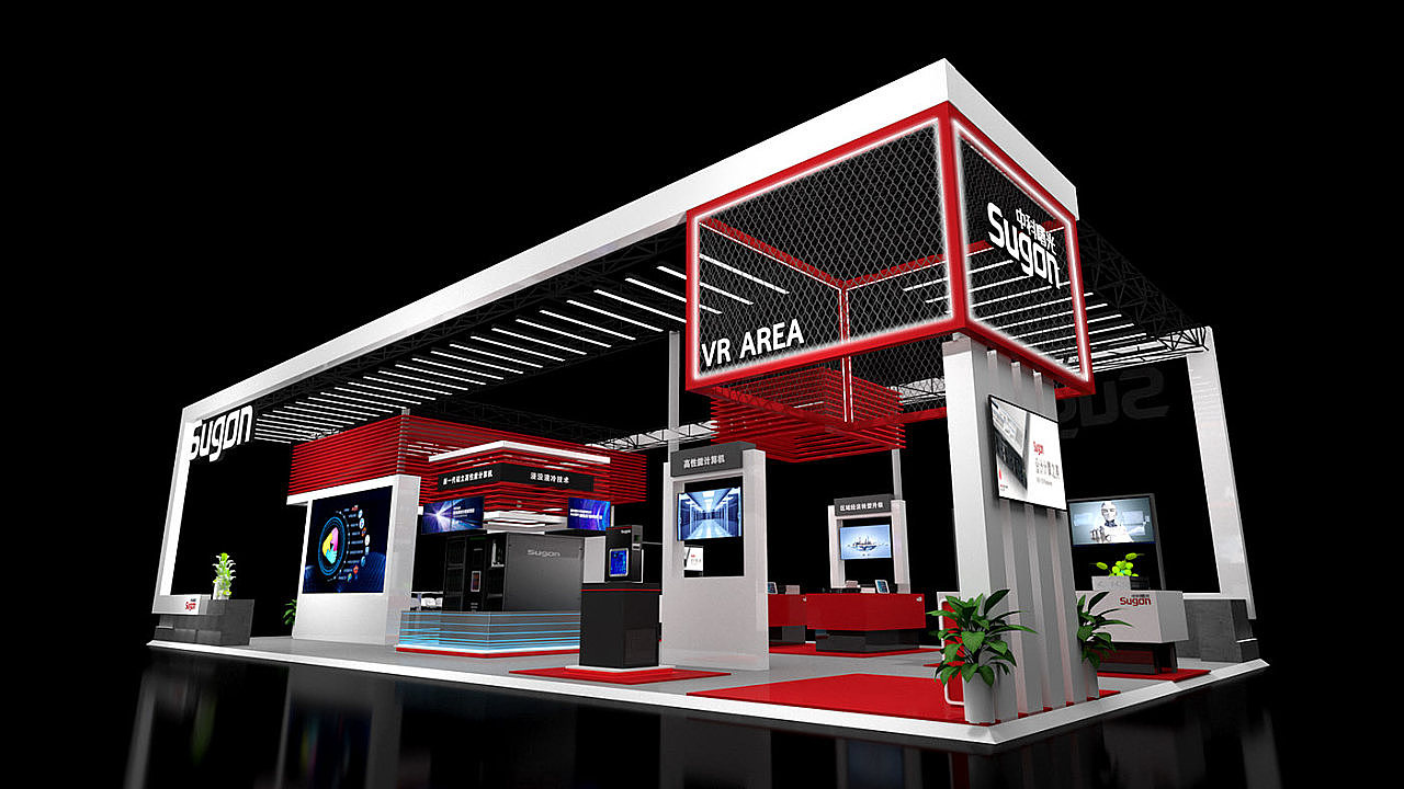 展会展位设计（图ZMjA5MDEzNjE2） - 其他三维 - 站酷设计师威鹏设计原创素材 - 站酷ZCOOL