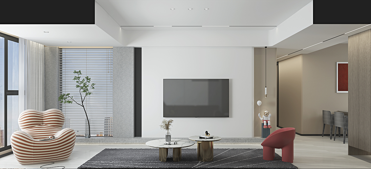 现代风格（图ZMjM2MDIwMDUy） - 家装设计 - 站酷设计师HZD空间设计原创素材 - 站酷ZCOOL