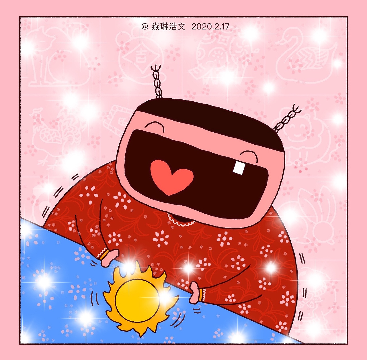 第174集 焱琳浩文艺术 焱琳浩文爱情漫画散记
