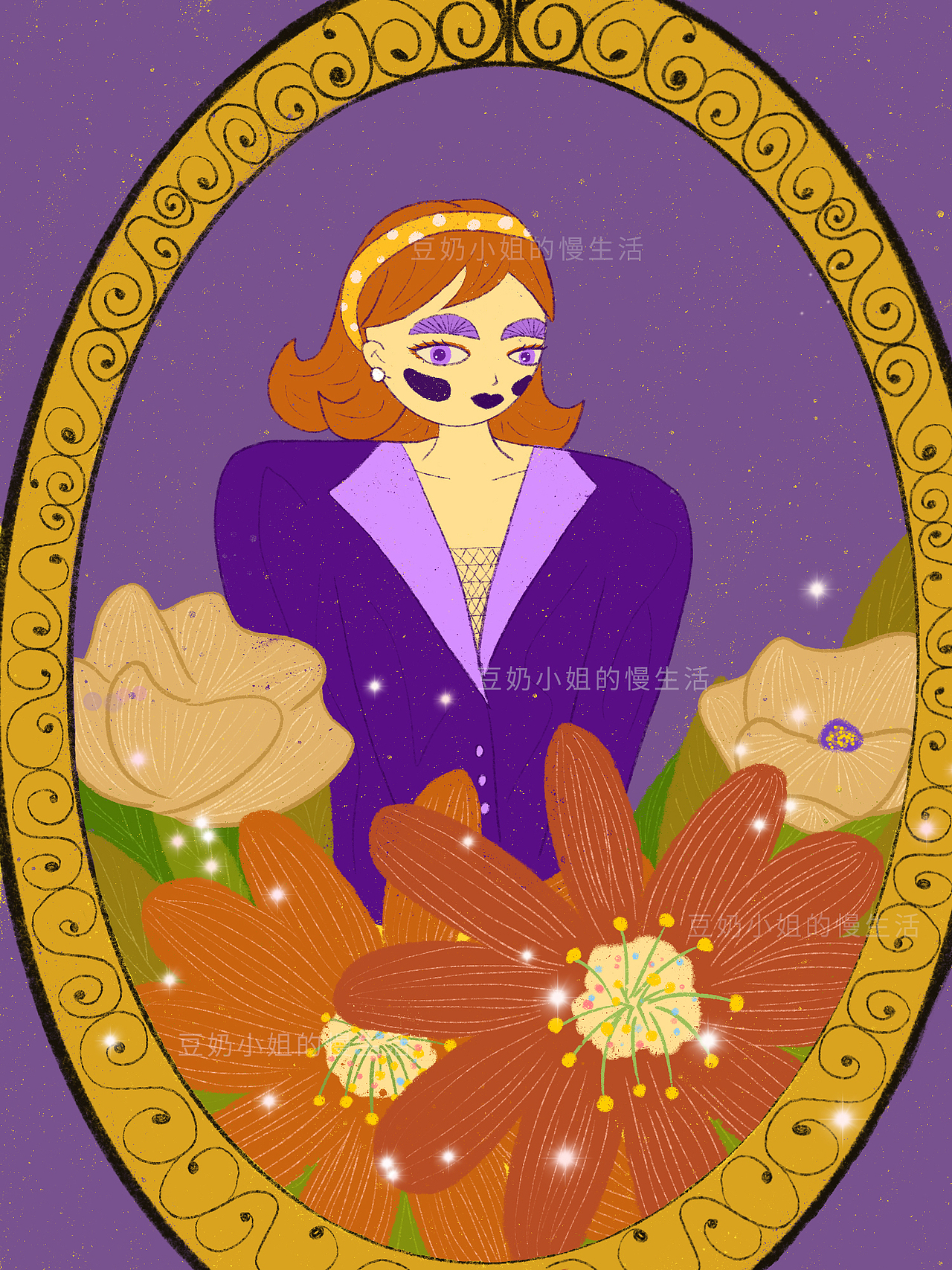 原创插画｜可可爱爱的女生（图ZMjY5NjAxODEy） - 艺术插画 - 站酷设计师豆奶小姐的慢生活原创素材 - 站酷ZCOOL