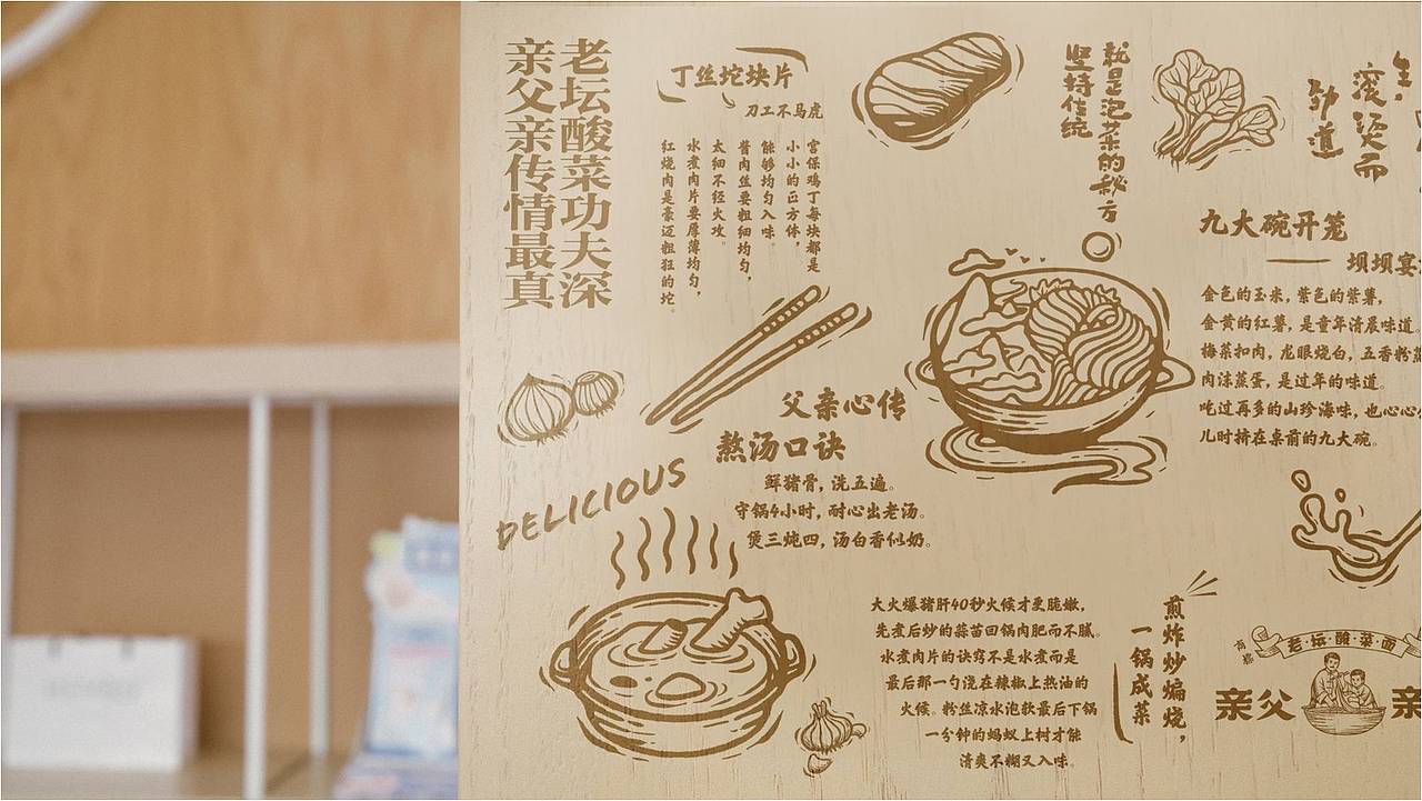 餐饮设计|亲父亲传®老坛酸菜面（图ZMjc5OTcwOTk2） - 品牌 - 站酷设计师熊猫创意原创素材 - 站酷ZCOOL