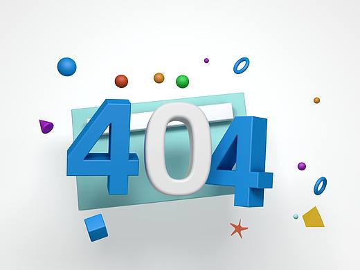 C4D的图形搭配-404