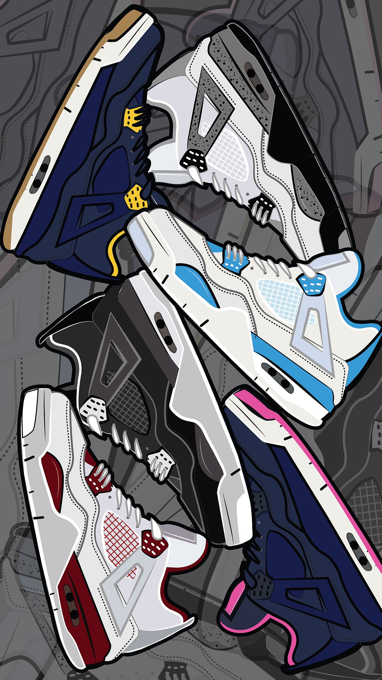sneakerairjordan插画