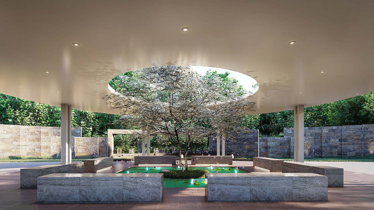 邯郸学院日晞广场设计