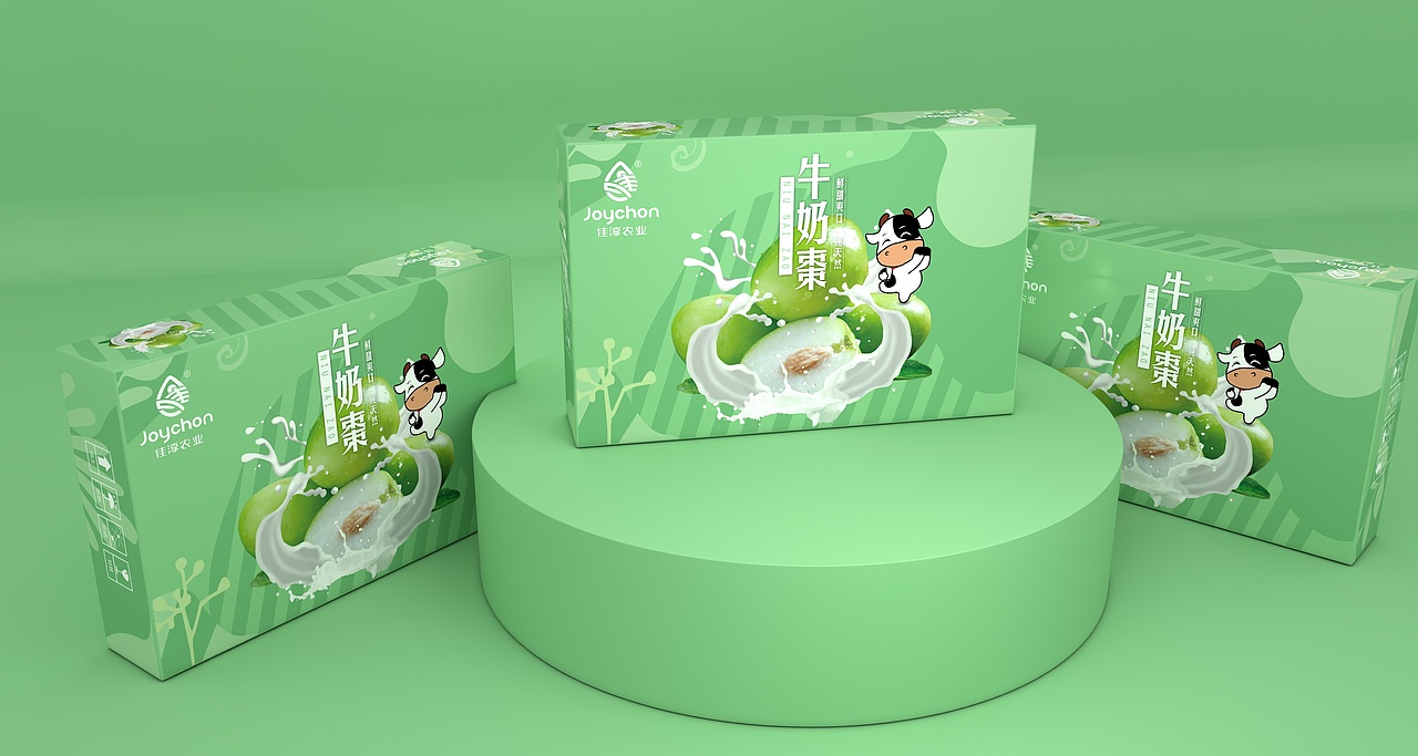 红枣青枣包装盒、水果通用包装盒、超市食品节日礼盒