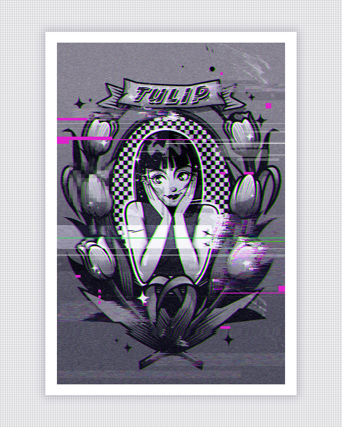 近期矢量插画&Glitch效果尝试（图ZNzg0Nzk3NDA=） - 创作习作 - 站酷设计师嘉顿小熊饼原创素材 - 站酷ZCOOL