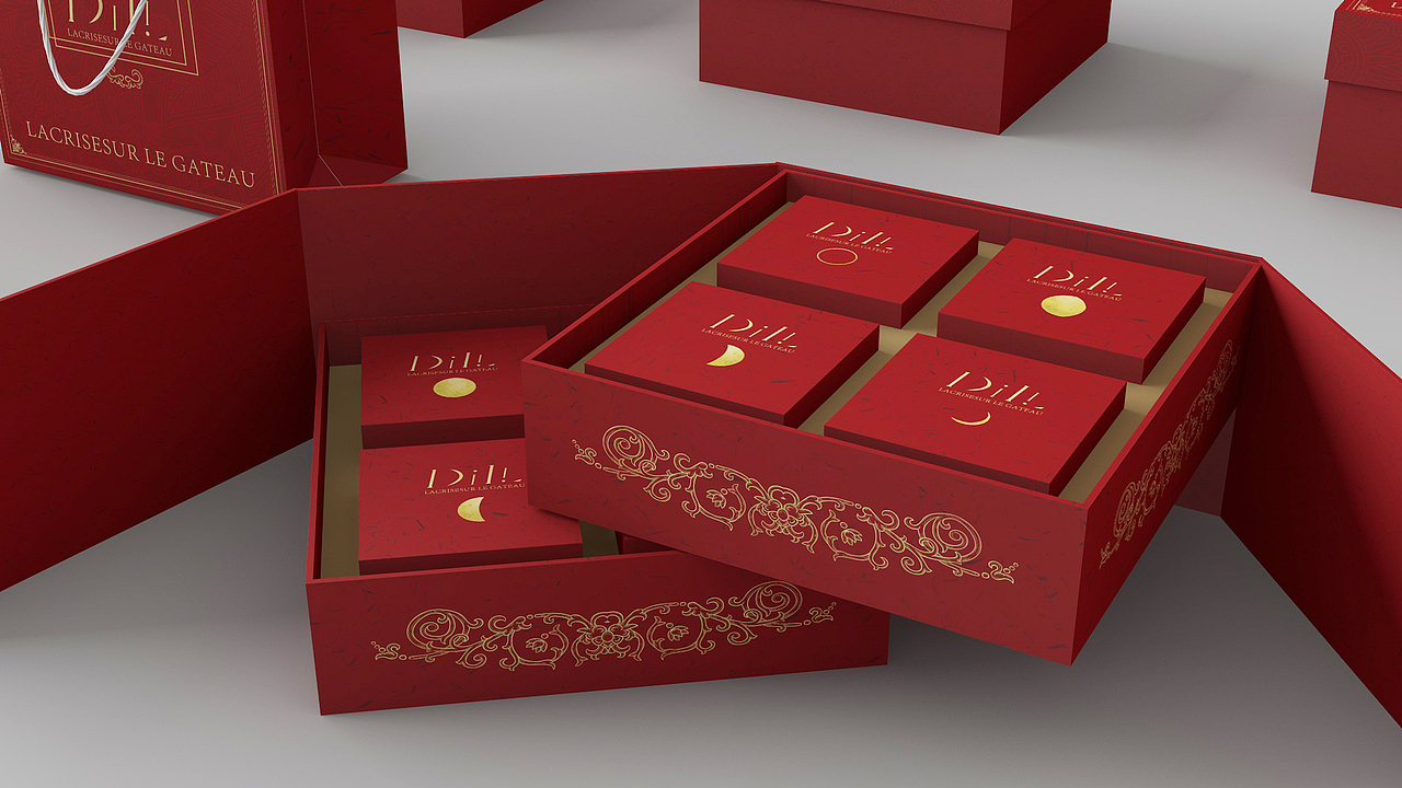 月饼包装设计（图ZMTg2OTcxODIw） - 包装 - 站酷设计师罗蜜欧原创素材 - 站酷ZCOOL