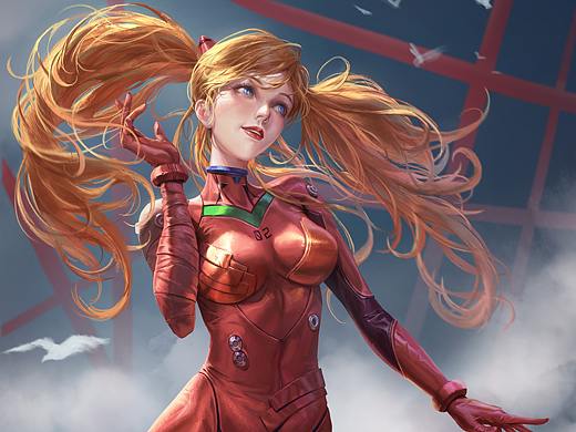 EVA（个人主页-ZNTU2ODIzNzY=） - 游戏原画 - 站酷设计师Golemmm原创素材 - 站酷ZCOOL