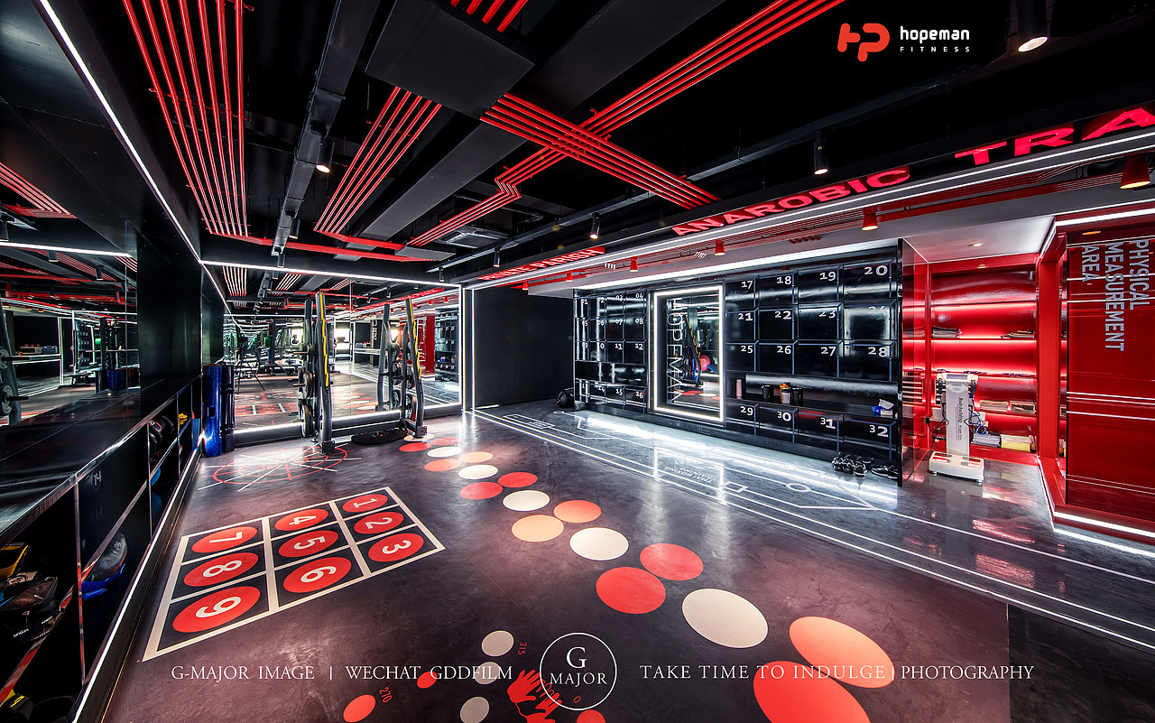 hopeman健身工作室全案设计