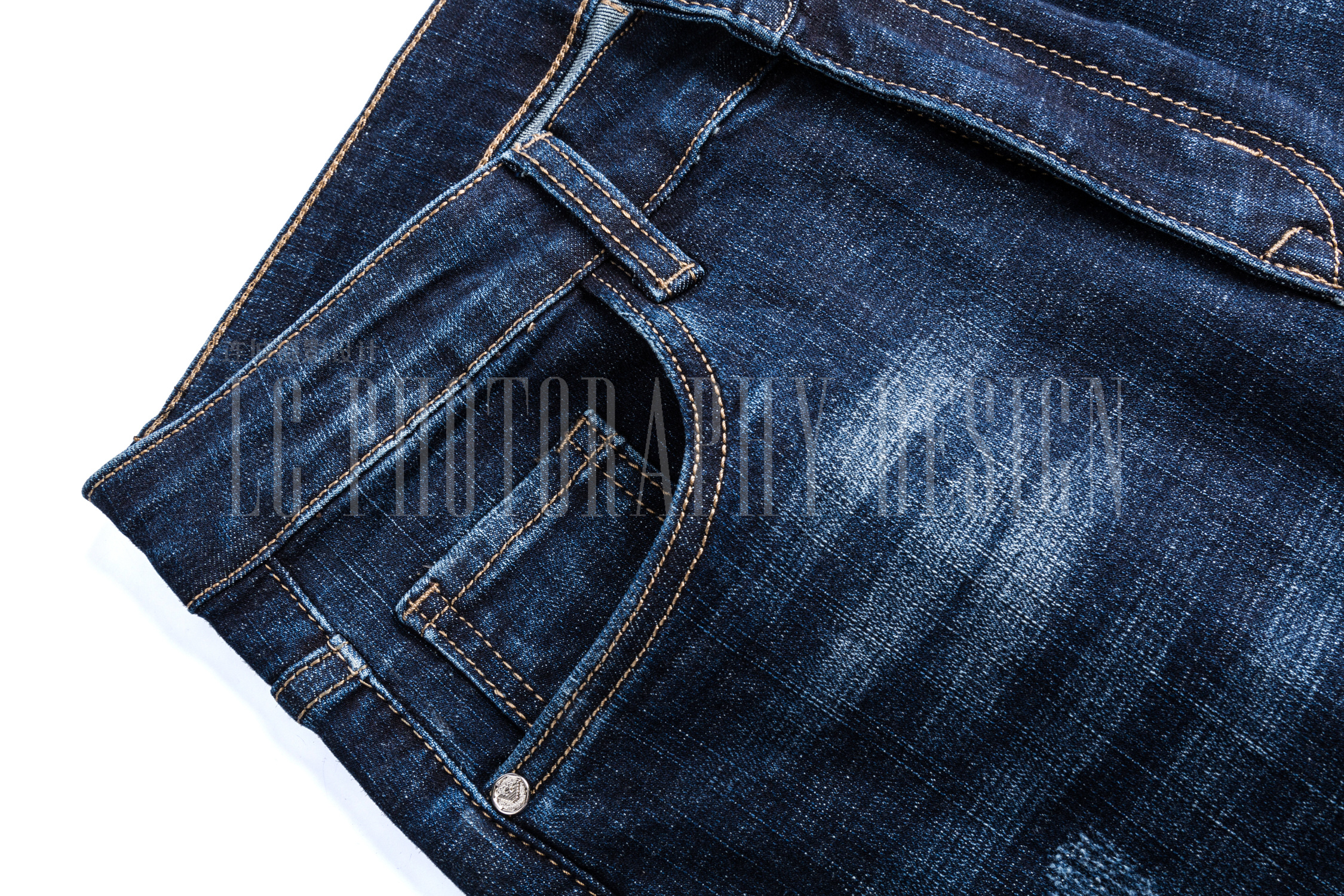 男士牛仔裤淘宝天猫电商静物纯底摄影