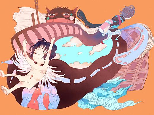 負(fù)夢(mèng)魚(yú)（個(gè)人主頁(yè)-ZMjkzMDUxNDQ=） - 概念設(shè)定 - 站酷設(shè)計(jì)師辛古原創(chuàng)素材 - 站酷ZCOOL