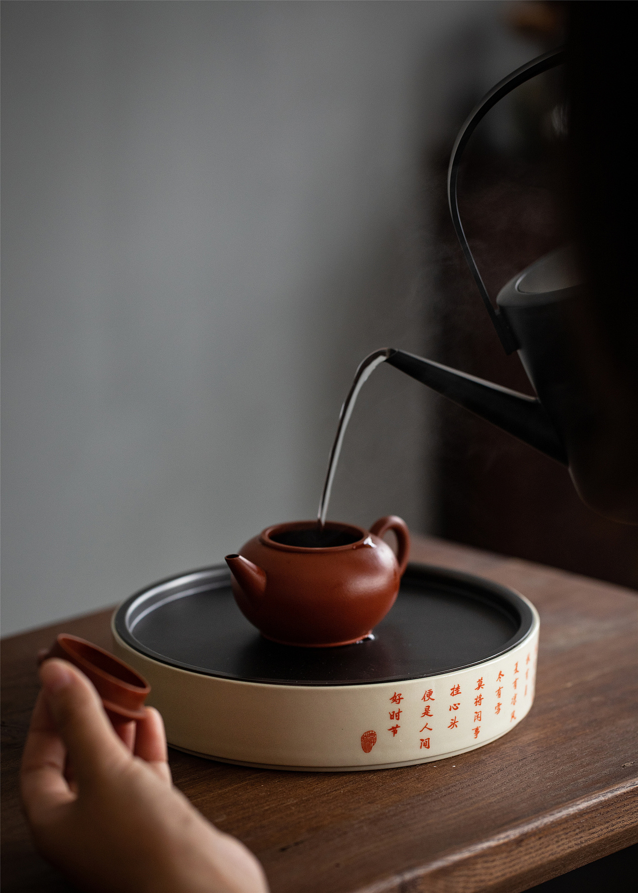 陶瓷壶承/干泡盘/茶具茶道配件（图ZMjg2NzYyODU2） - 产品摄影 - 站酷设计师五七六三原创素材 - 站酷ZCOOL