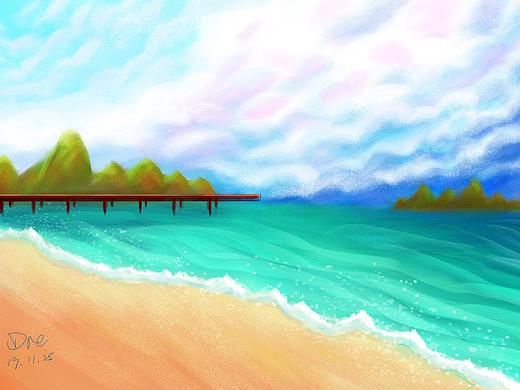 一起去看海