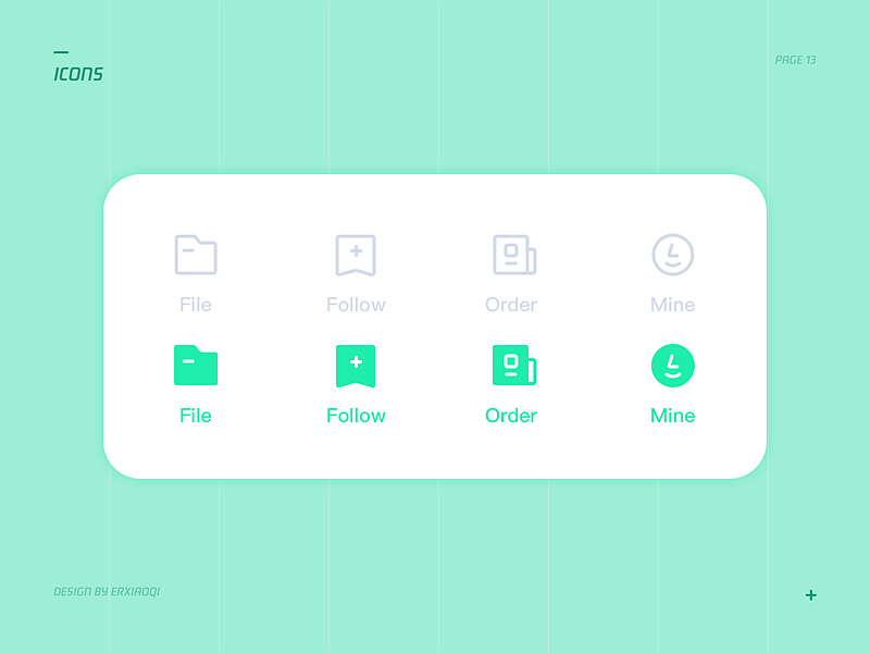 ICON图标设计（图ZMjI5Njk2OTA4） - 图标 - 站酷设计师胖墩儿小七原创素材 - 站酷ZCOOL