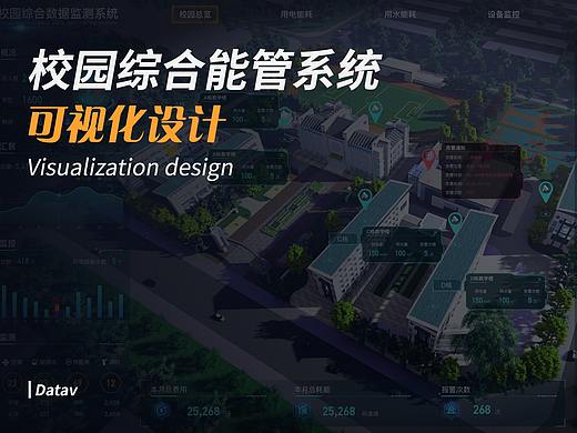 可视化：校园综合能管大屏设计
