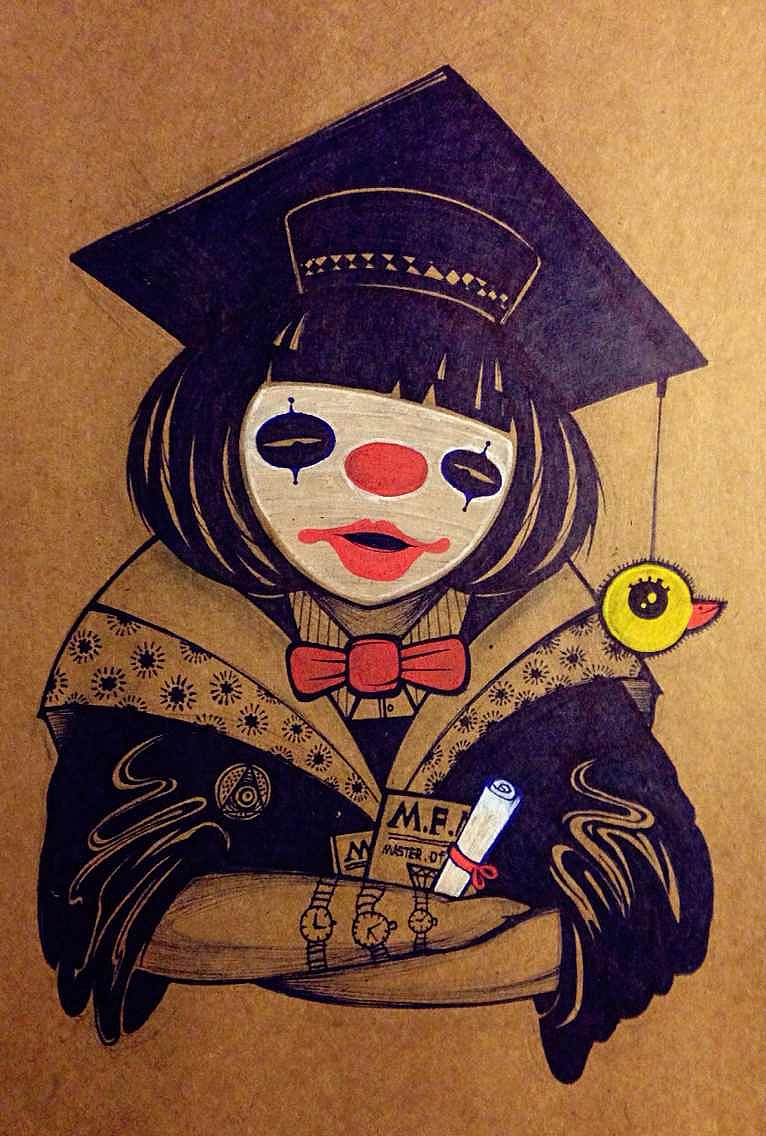 牛皮纸手稿完结（手机拍照）（图ZMTM4Njc3NDA=） - 新锐潮流插画 - 站酷设计师saycr原创素材 - 站酷ZCOOL
