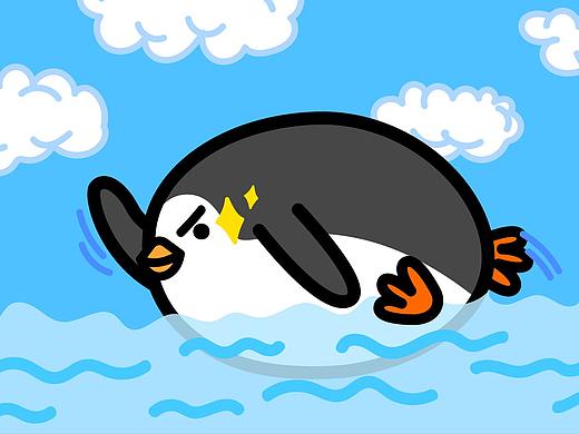 微信表情【企鹅胖喜】