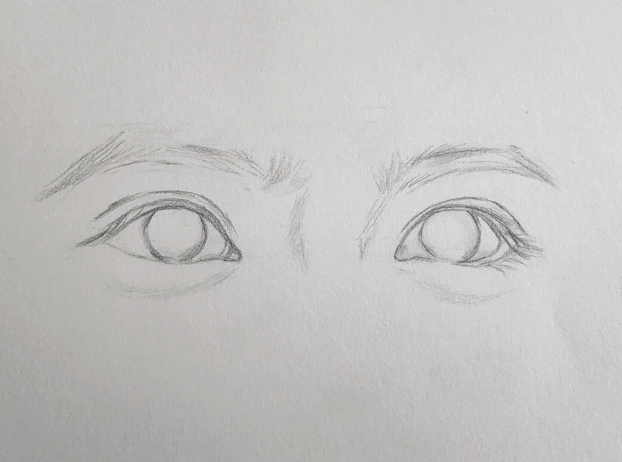 奇天插画学校-素描眼睛怎么画？怎样才能画好人物素描眼睛？