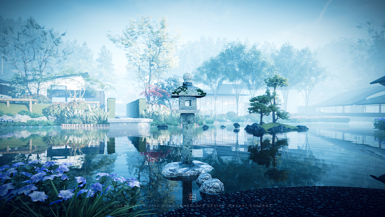 BOUTIQUE RESORT LANDSCAPE DESIGN | LUMION