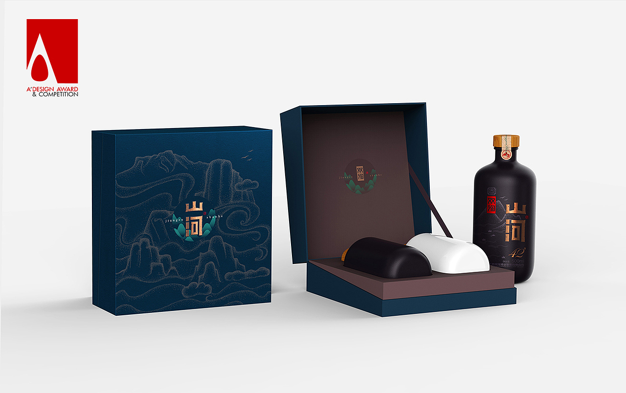 双沟山河丨白酒包装设计（图ZMTgzMzM2MzU2） - 包装 - 站酷设计师设计师徐国X原创素材 - 站酷ZCOOL