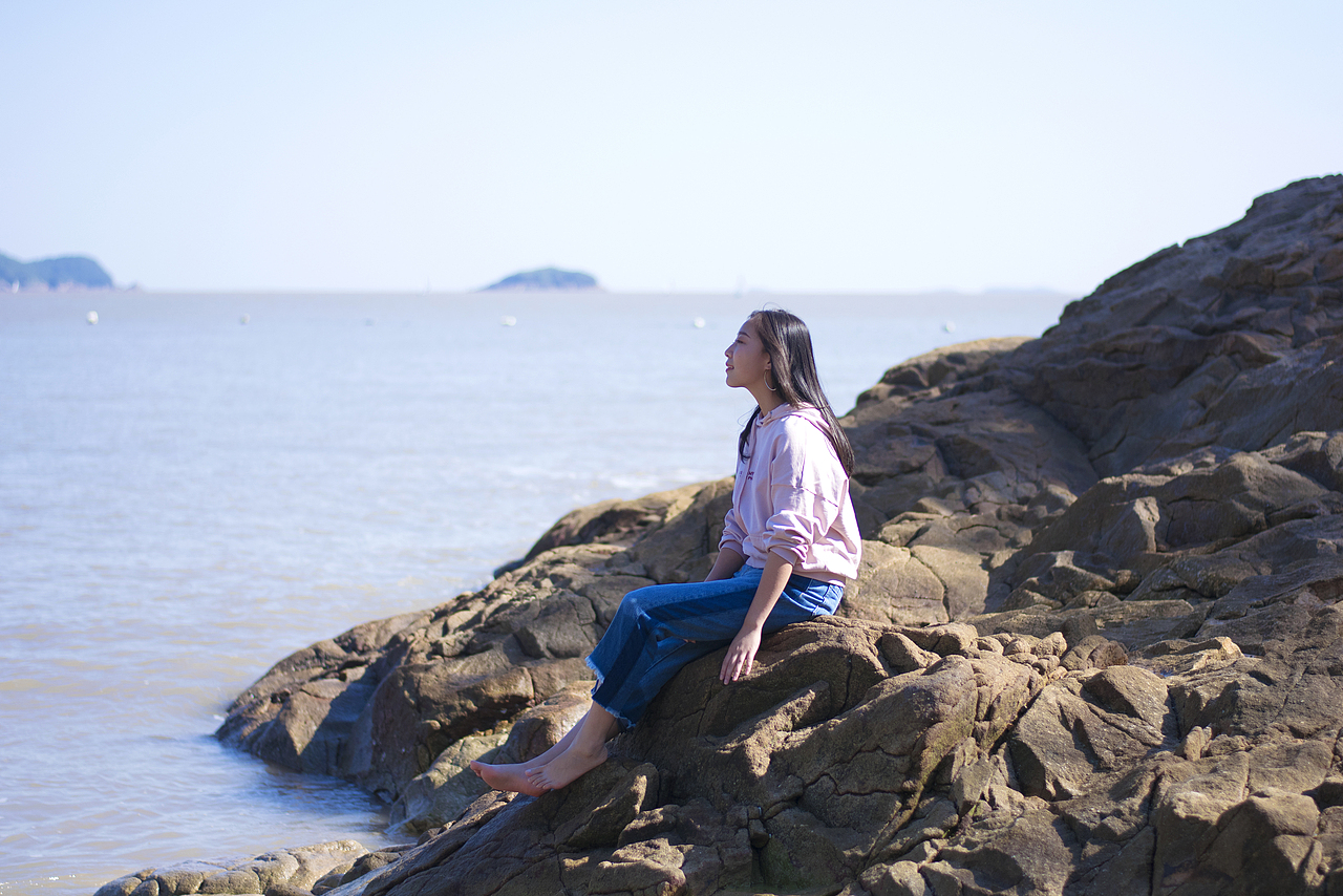 看海（图ZMTM4ODYyNDY0） - 人像摄影 - 站酷设计师心若有夕原创素材 - 站酷ZCOOL