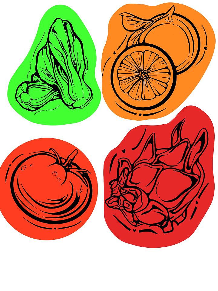 线稿 水果（图ZMzY5OTc0NDUy） - 创作习作 - 站酷设计师小糖早点睡原创素材 - 站酷ZCOOL