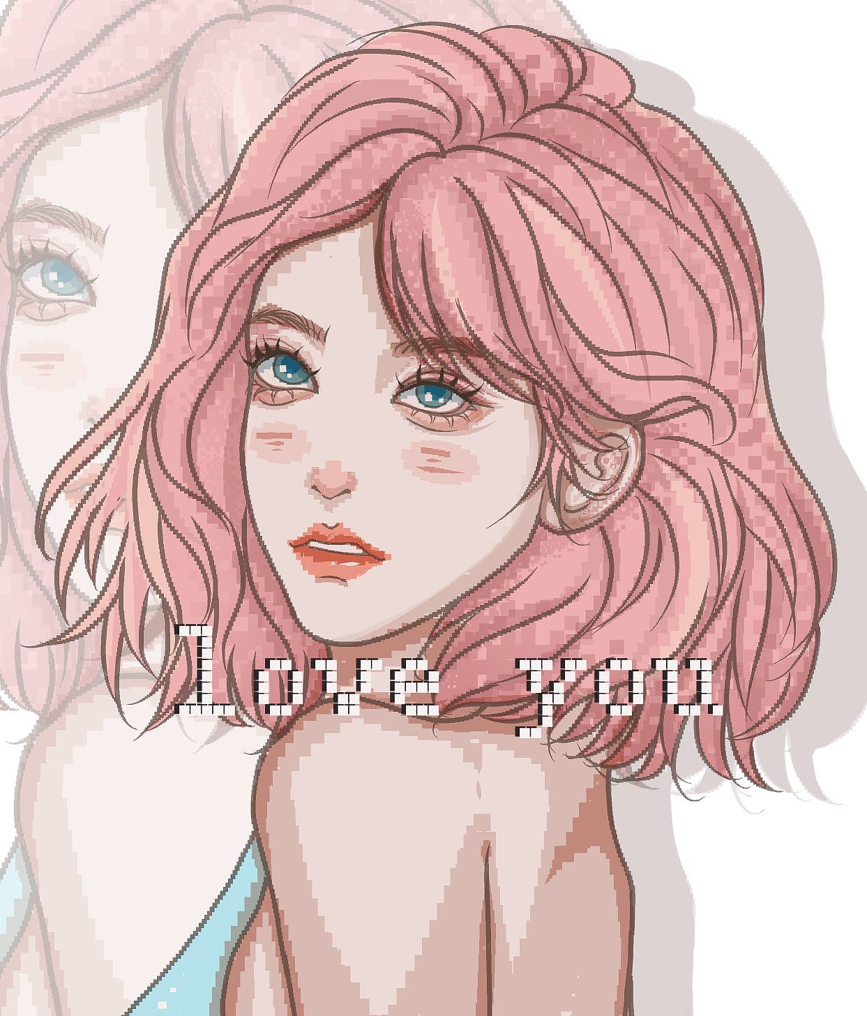 第一次画像素风头像