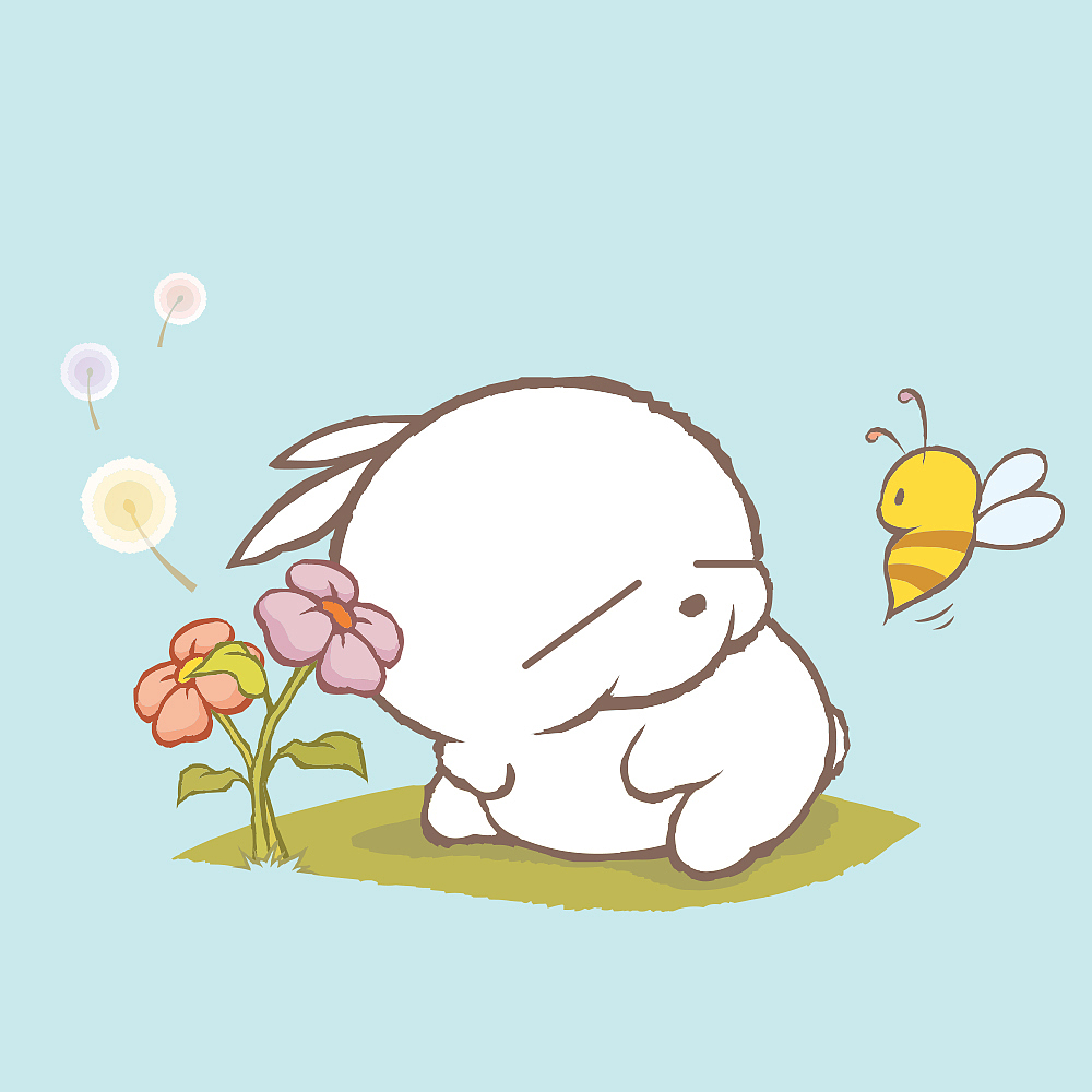 消暑头像 | 流氓兔盛夏头像清爽来袭