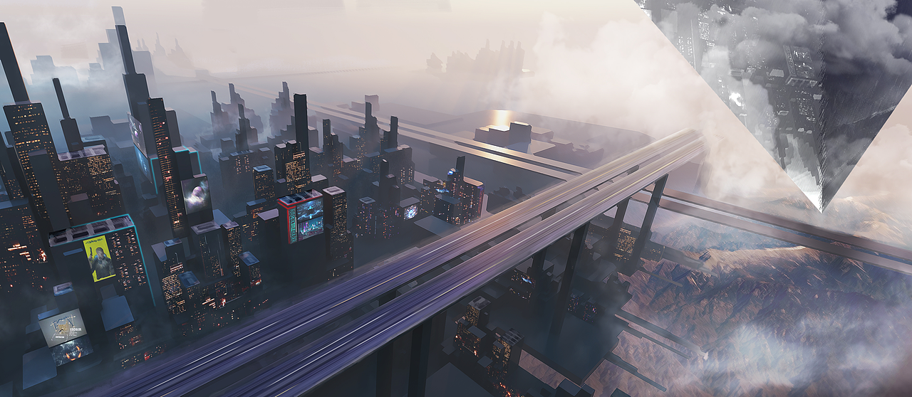 14-天空之城·入侵（圖ZMjQ2OTMzNzY0） - 場景 - 站酷設(shè)計(jì)師XXIN_CG原創(chuàng)素材 - 站酷ZCOOL