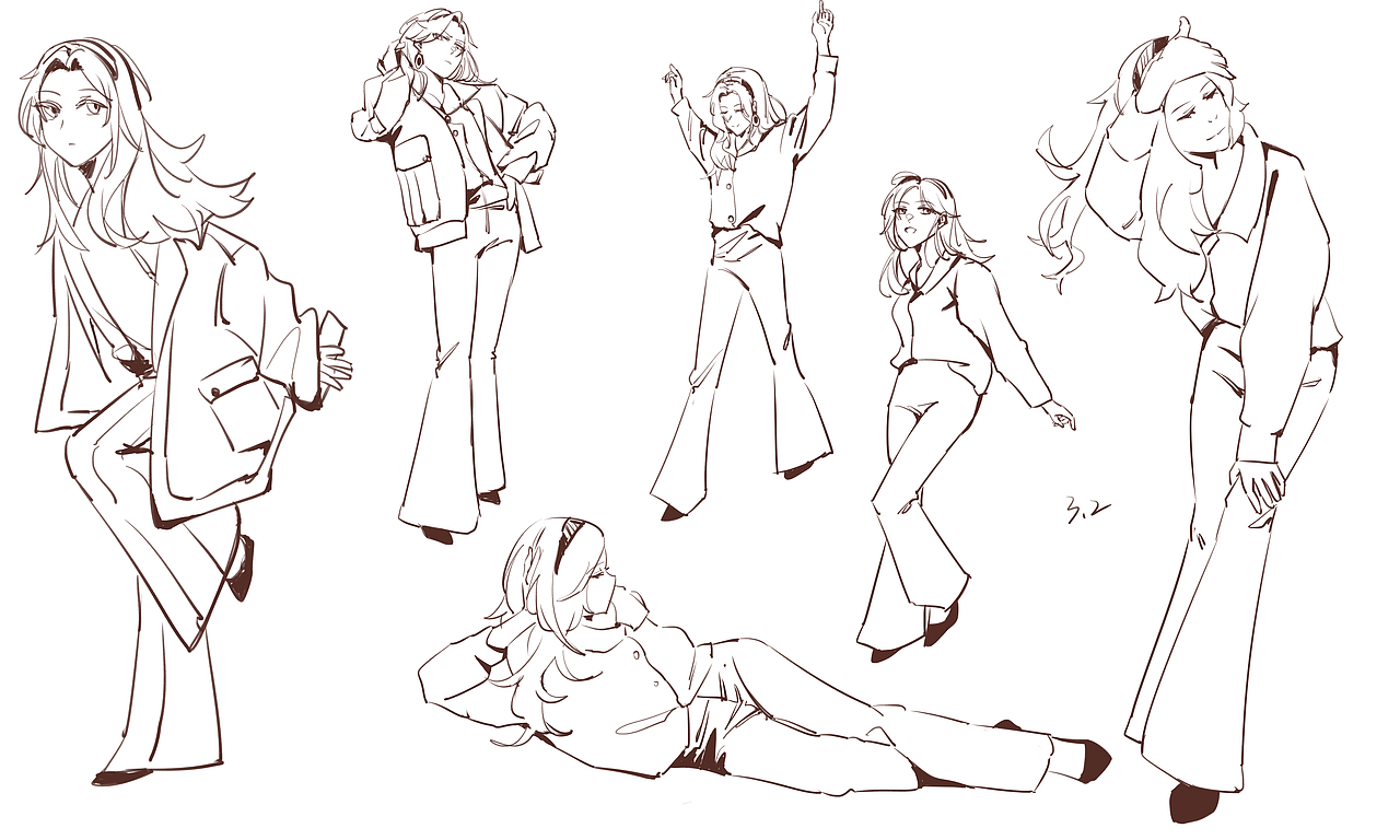 #速寫60天挑戰(zhàn)賽@速寫班長（圖ZMjkwODY4MDg4） - 創(chuàng)作習(xí)作 - 站酷設(shè)計師咸魚零蟄原創(chuàng)素材 - 站酷ZCOOL