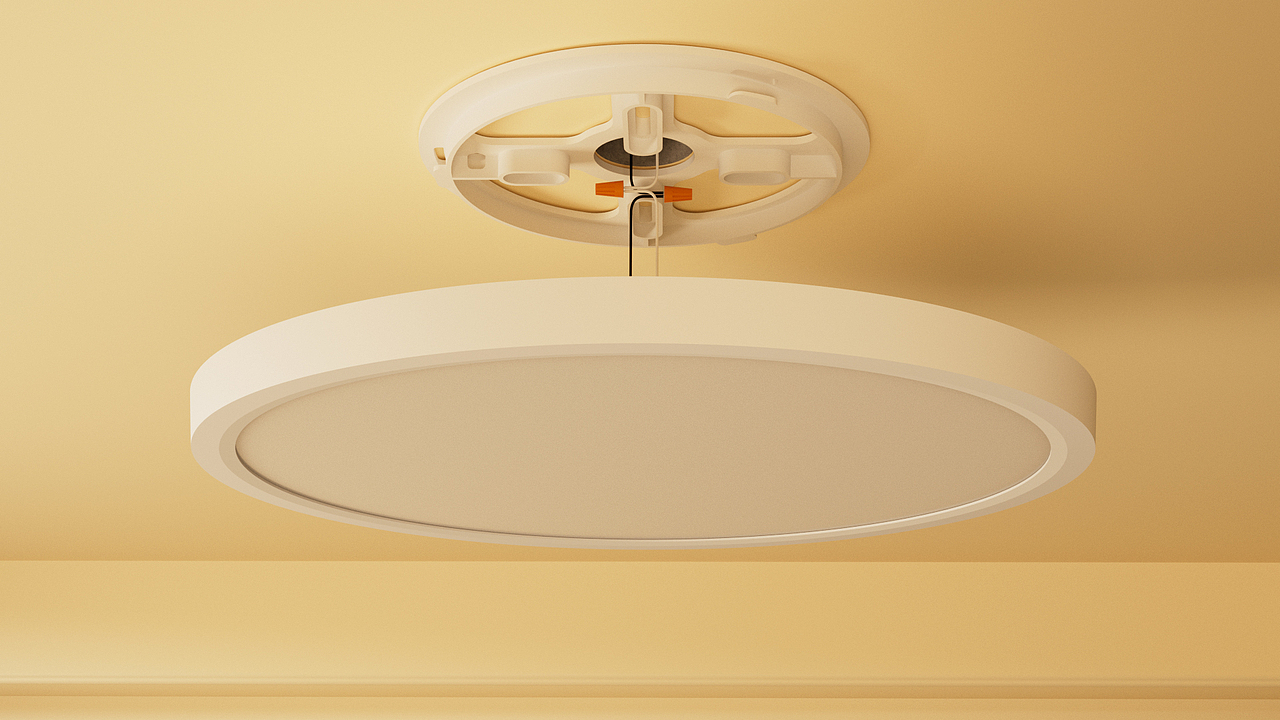 RGB多方式照明吸顶灯灯具