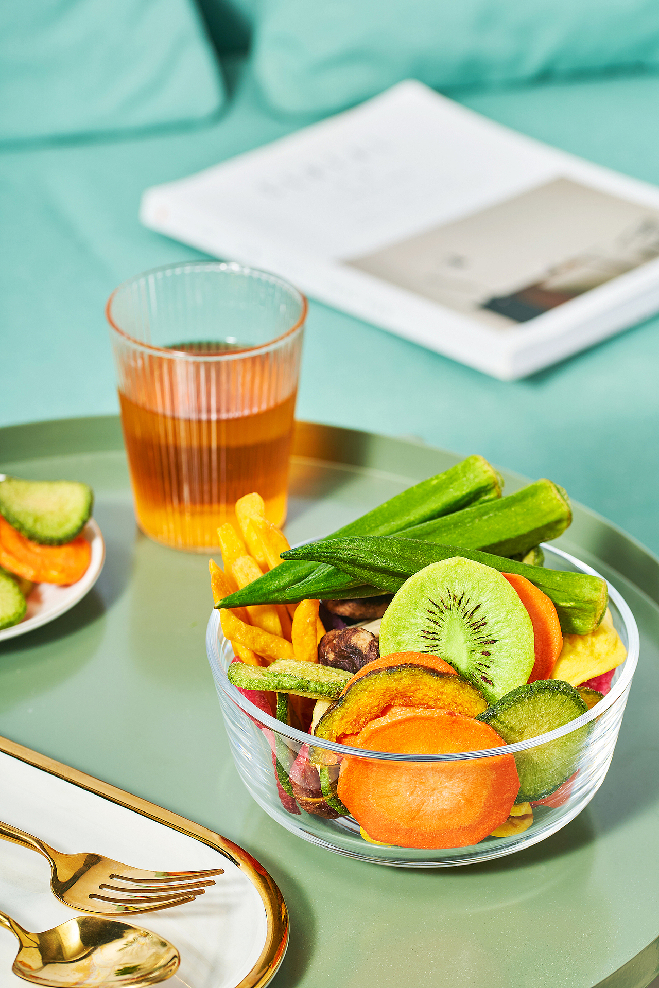 果蔬脆/蔬菜干/水果干/零食礼盒/萝卜干/秋葵/拍摄