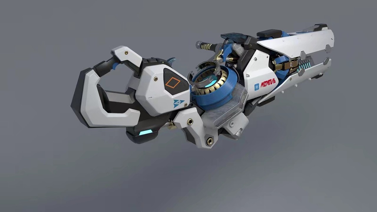 建模临摹，守望先锋道具模型，C4D完成，Arnold渲染