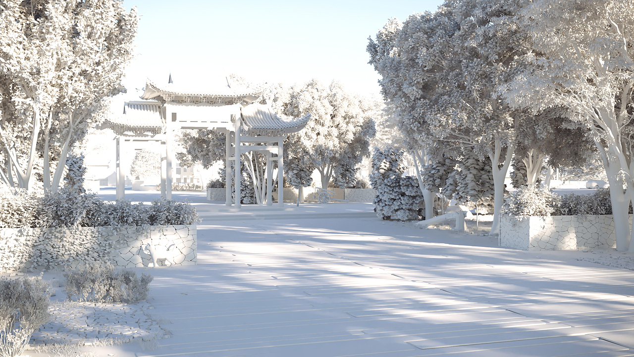 旅游村景观提升效果图——续（图ZMTIxMDA4MzA0） - 景观设计 - 站酷设计师中加睿吉设计曹欹原创素材 - 站酷ZCOOL