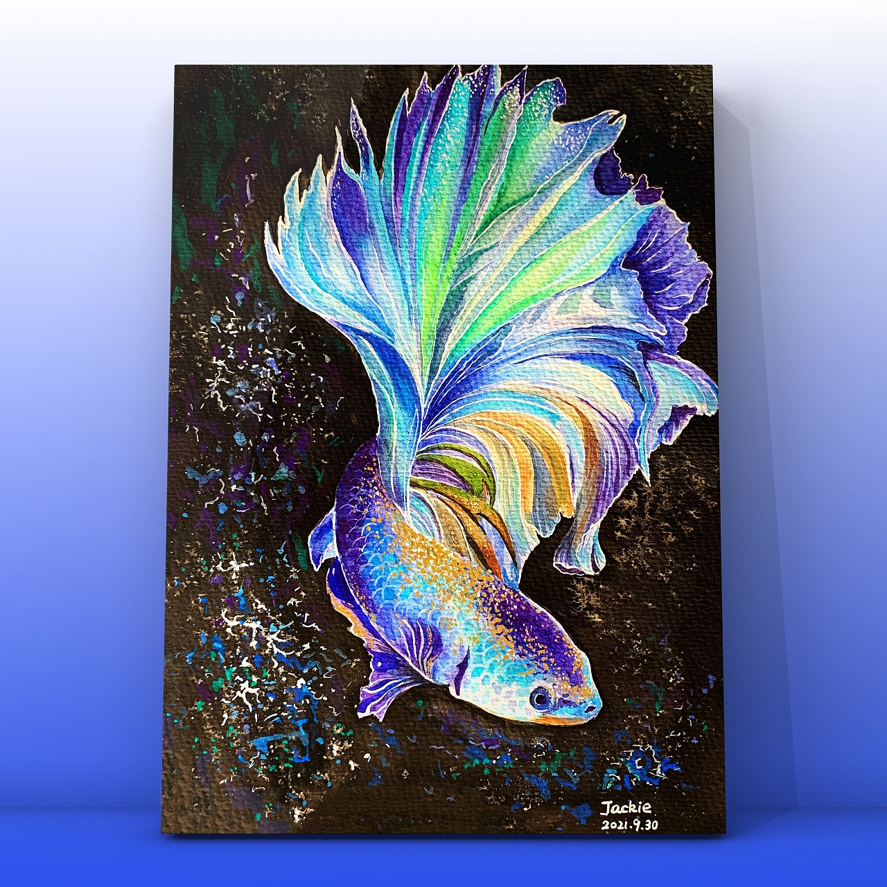 水彩·鱼|纯艺术|绘画|悦画坊文化艺术工 - 原创作品 - 站酷 (zcool)