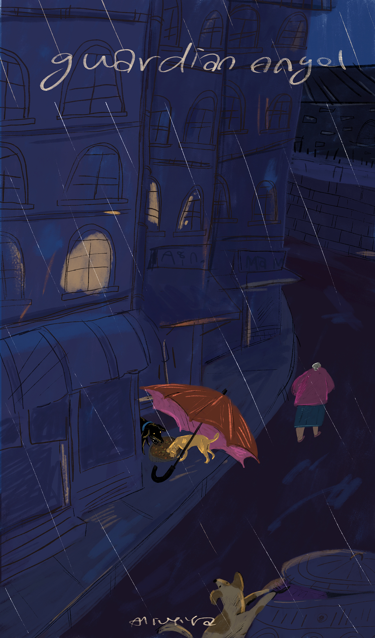 出走（图ZMjEyNDYxNTA4） - 商业插画 - 站酷设计师六一kaki原创素材 - 站酷ZCOOL