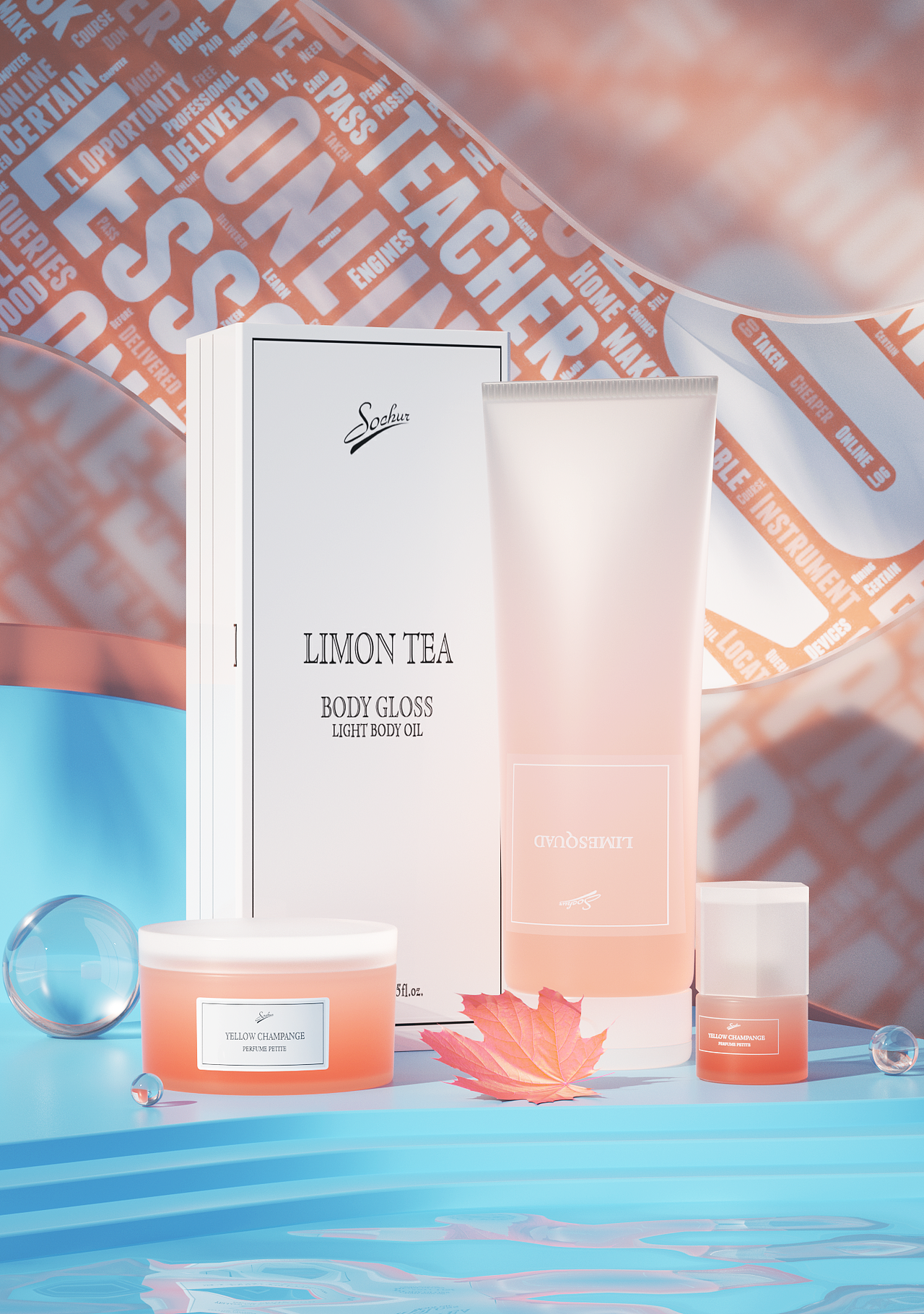 化妆品渲染（图ZMTgxMDcxODI4） - 产品 - 站酷设计师笑晓啸原创素材 - 站酷ZCOOL