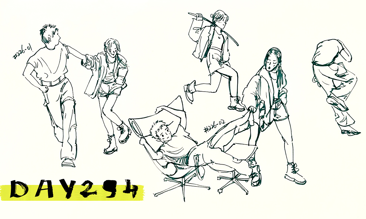 速写60天挑战第五次2023年5月到6月