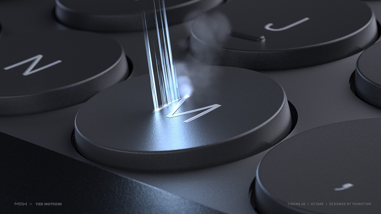 MIIIW 2019新品发布会-米物键盘亮相视频（图ZMjAwMjIzNjIw） - 产品 - 站酷设计师YEEMOTION原创素材 - 站酷ZCOOL