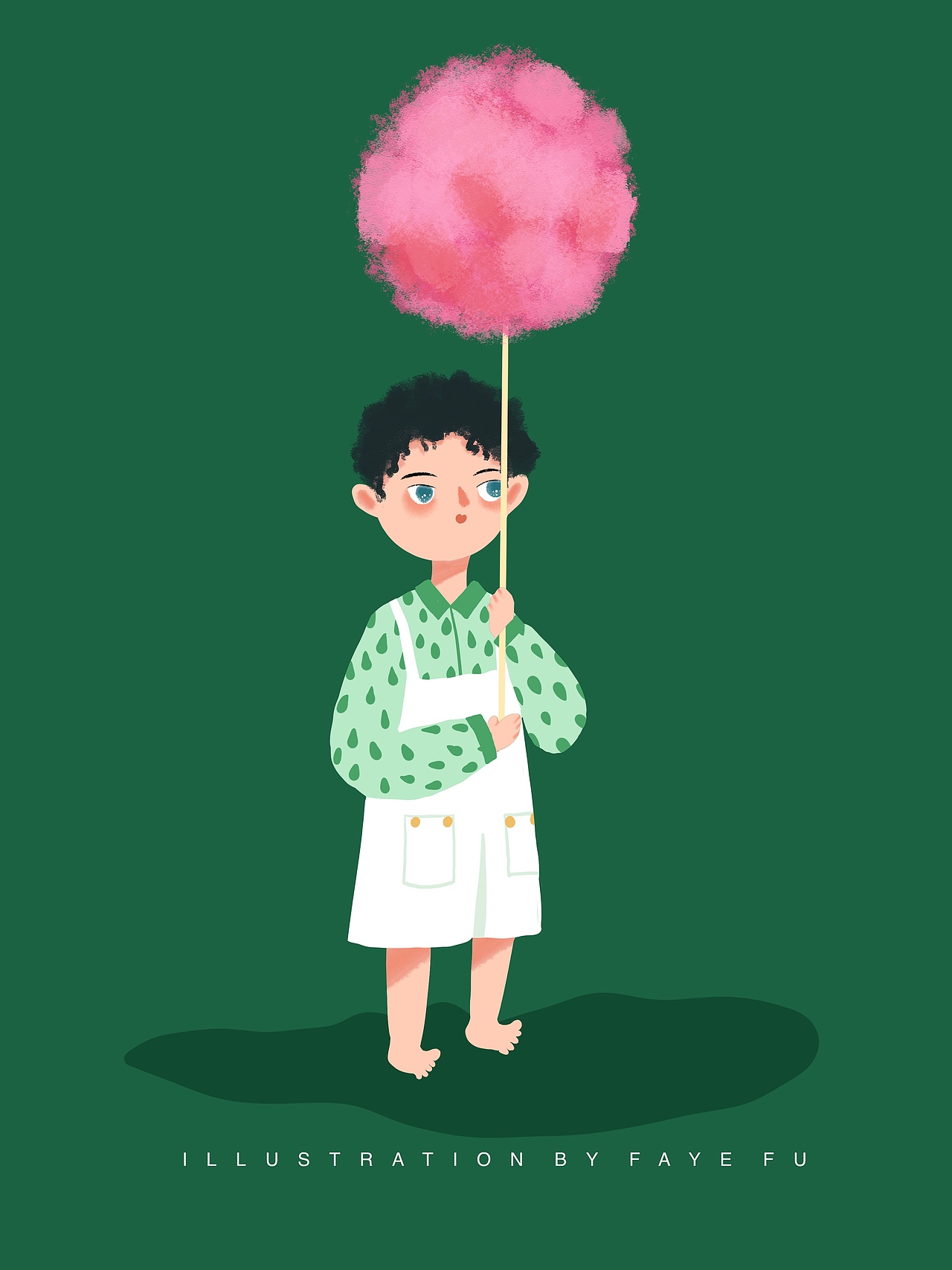 儿童照片转插画系列