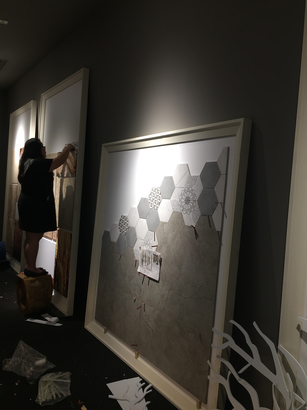 这一次，主角是瓷砖（图ZNDczMTQxNDA=） - 展陈设计 - 站酷设计师渡非原创素材 - 站酷ZCOOL