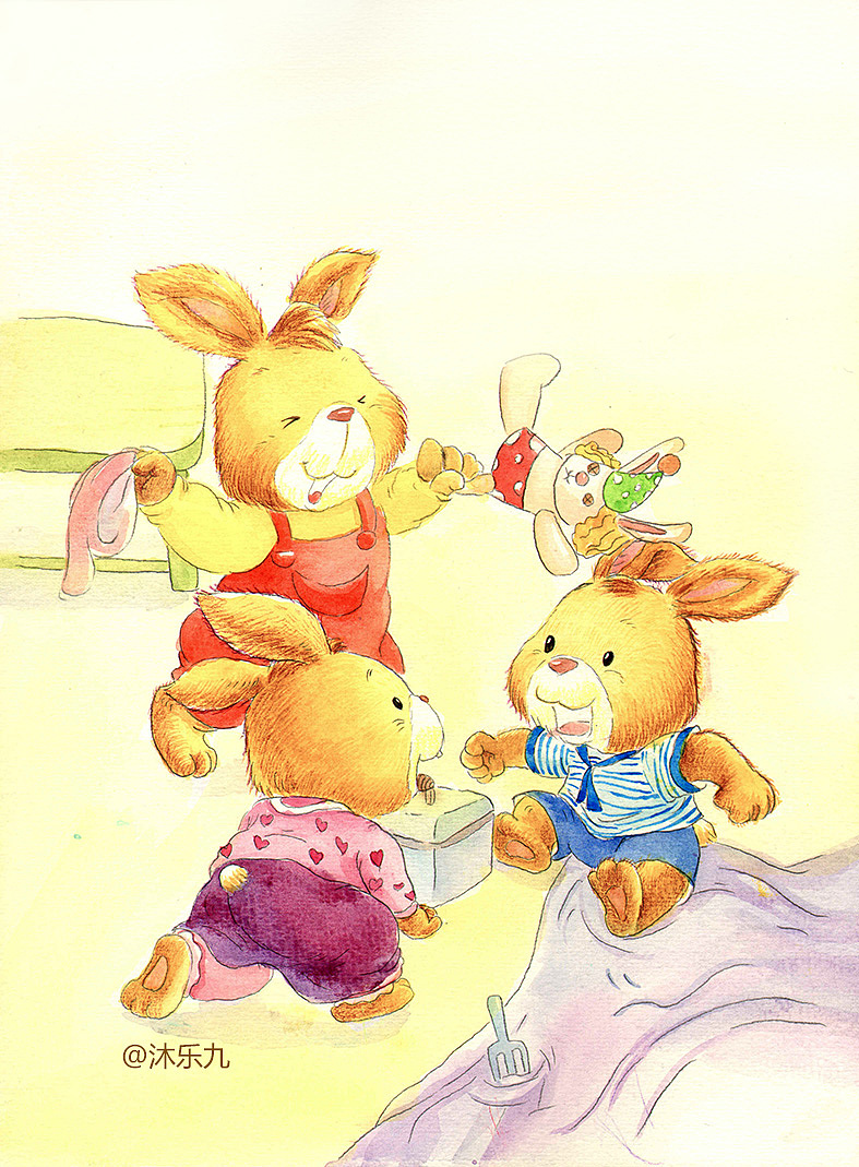 兔子绘本（图ZMTAyNDMzMjY0） - 绘本 - 站酷设计师沐乐九原创素材 - 站酷ZCOOL